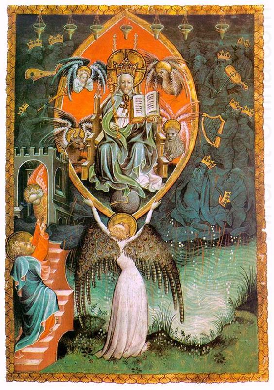 Vision of the Throne of the Lord, unknow artist